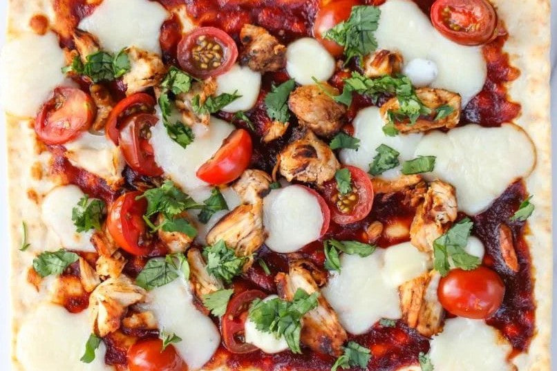 BBQ Chicken Lavash Pizza