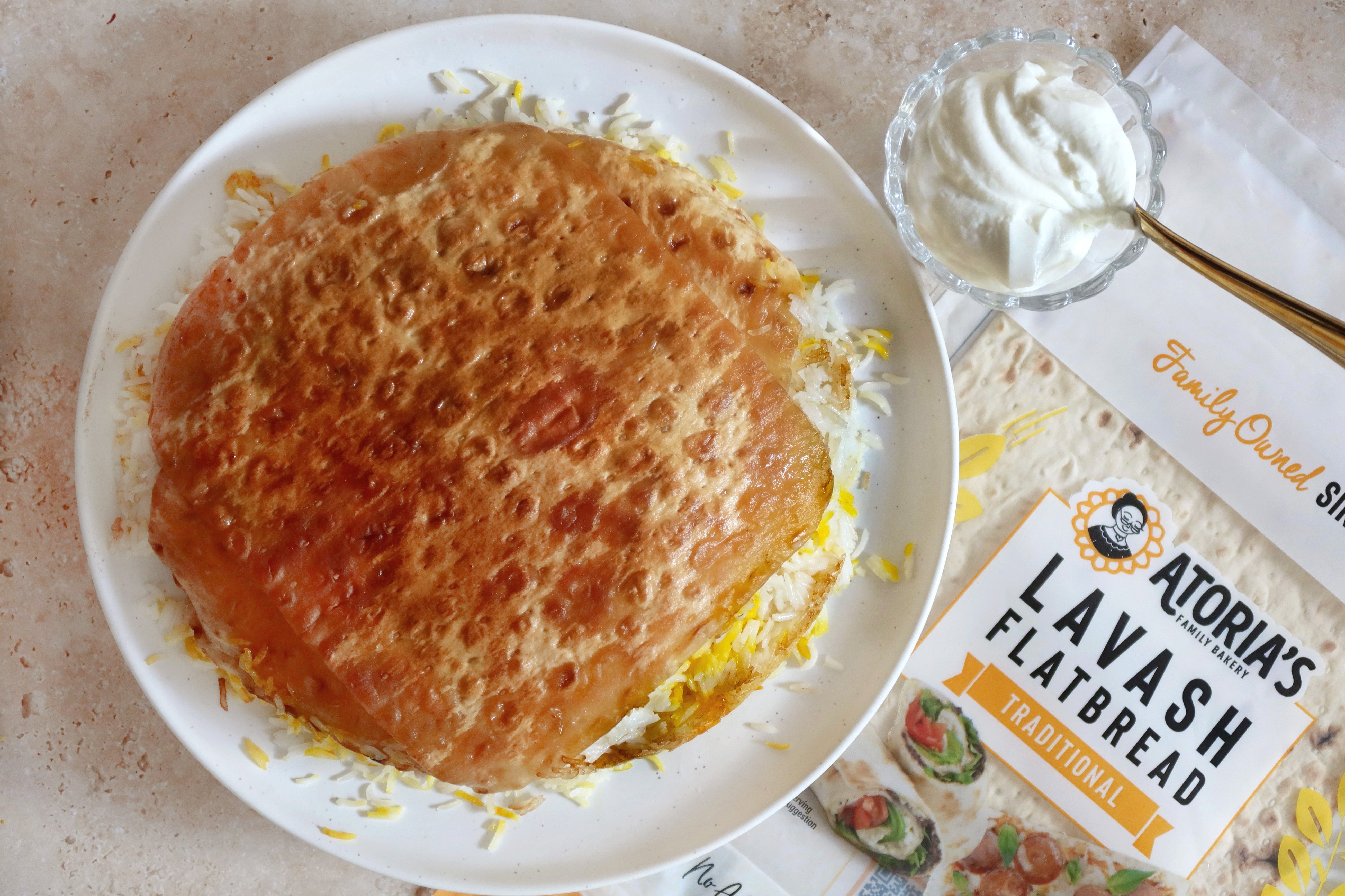 Lavash Tahdig