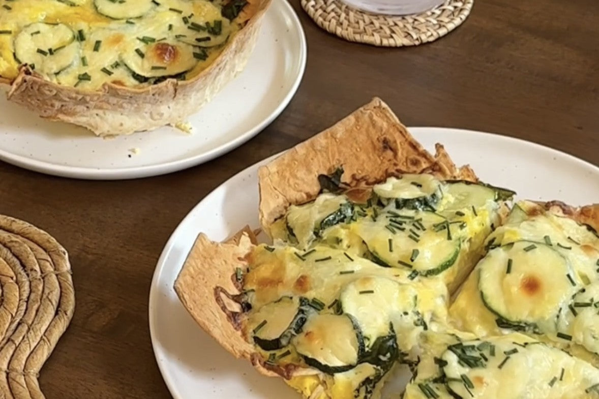 Savory Lavash Quiche