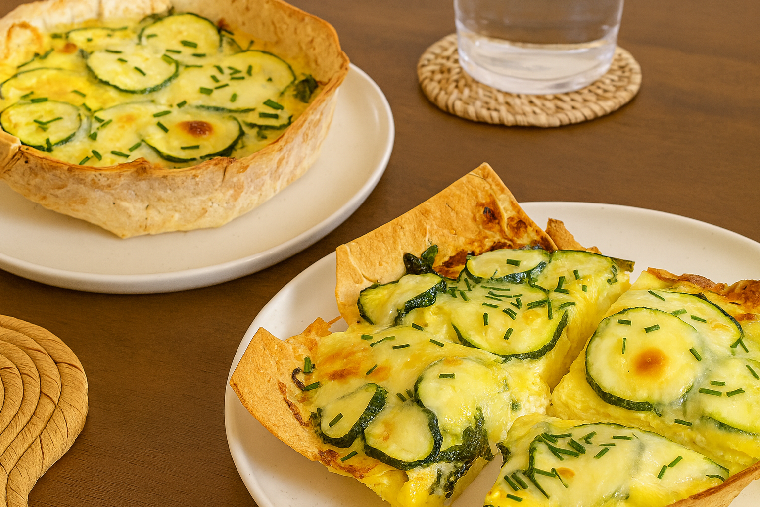 Savory Lavash Quiche