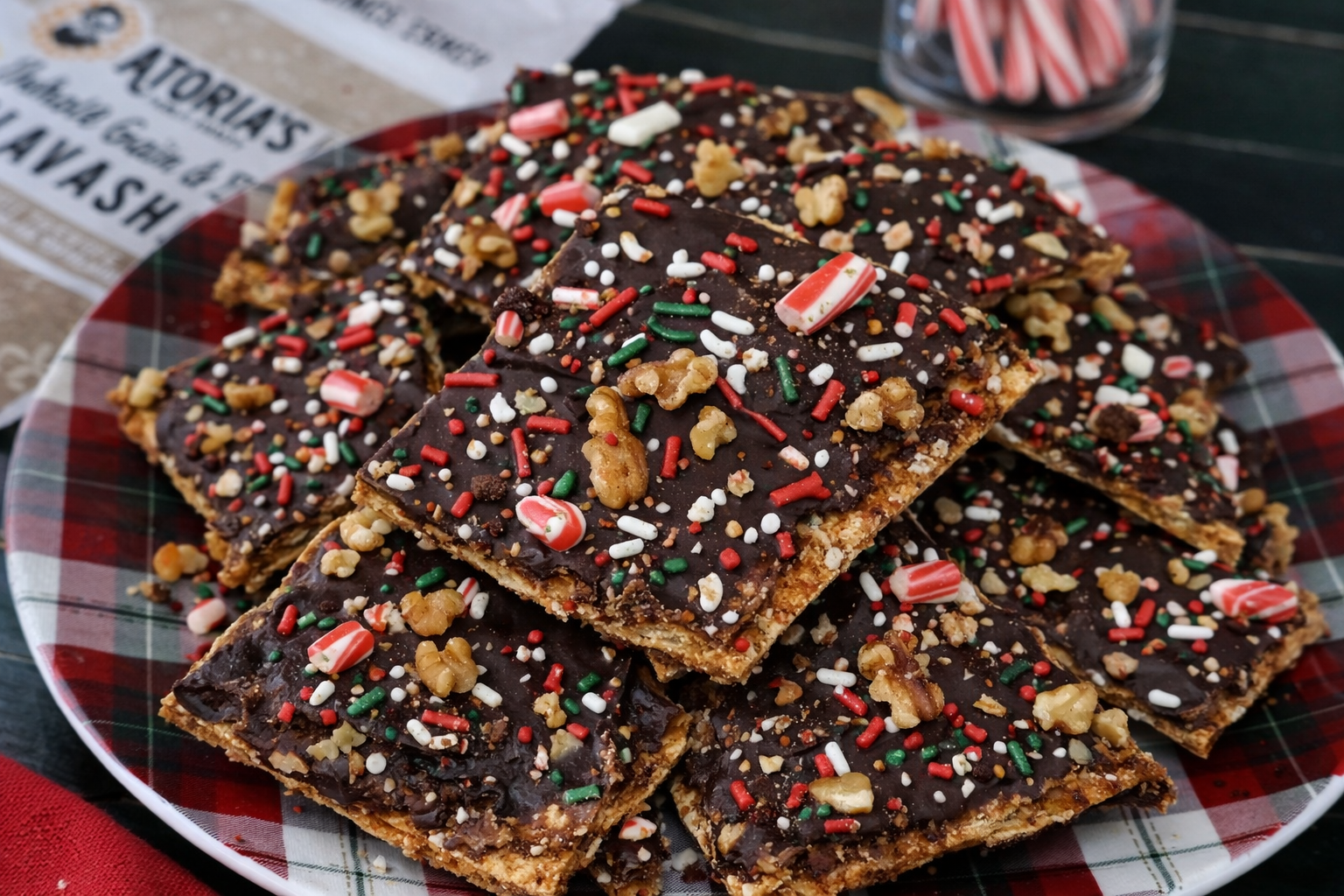 Peppermint Lavash Bark