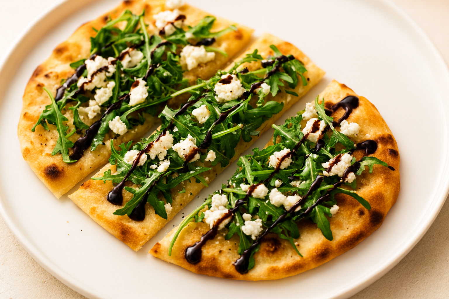 Arugula & Goat Cheese Flatbread