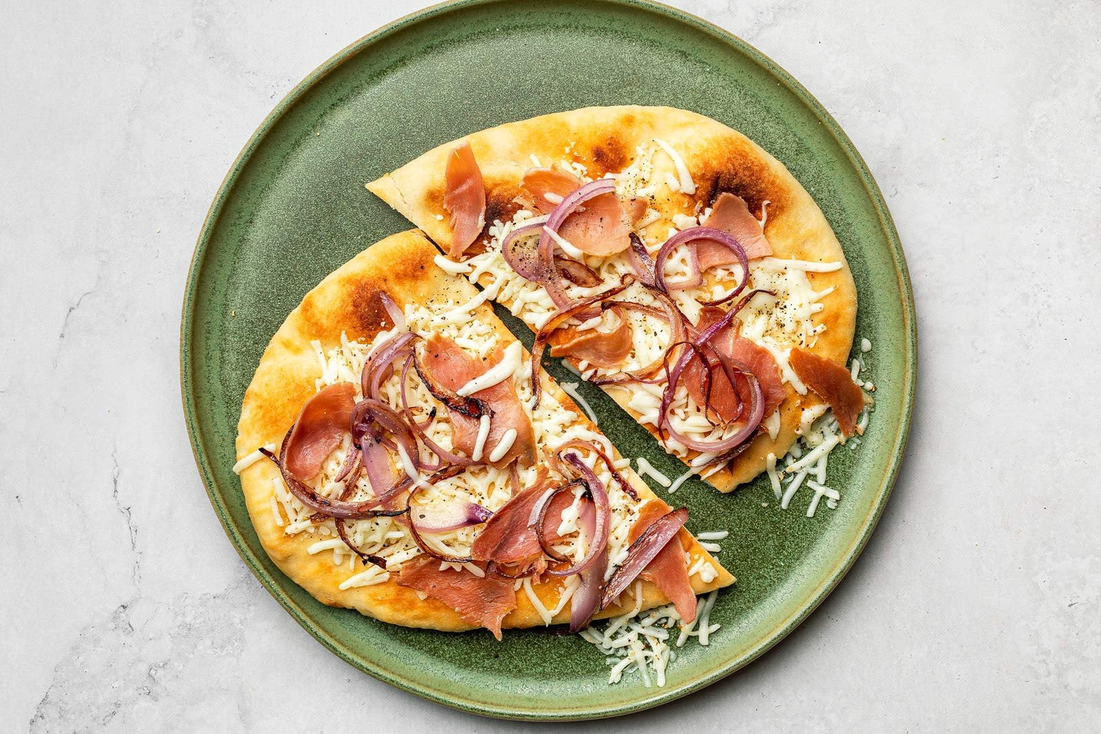 Prosciutto + Caramelized Onion Flatbread