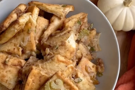 Thanksgiving Naan Stuffing