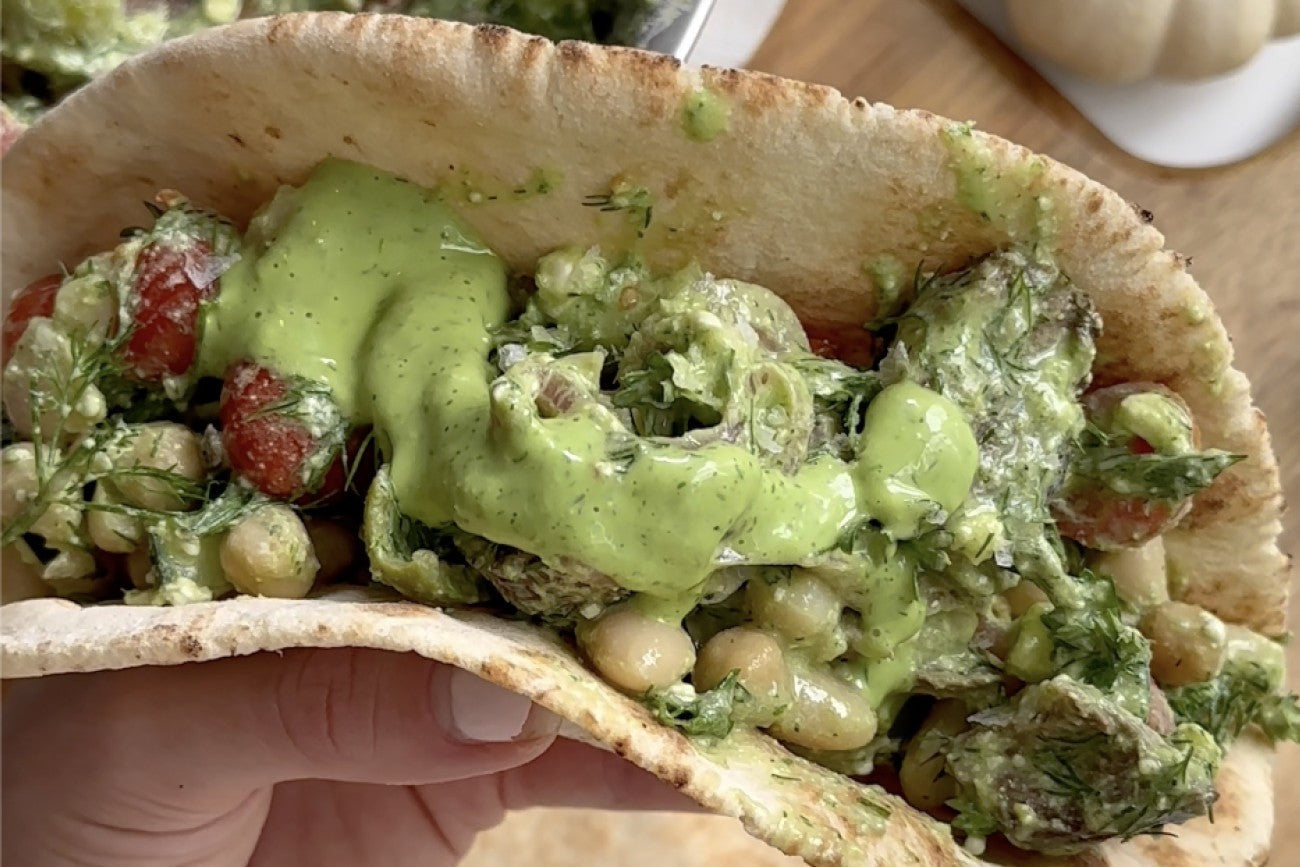 Dense Bean Tzatziki Salad