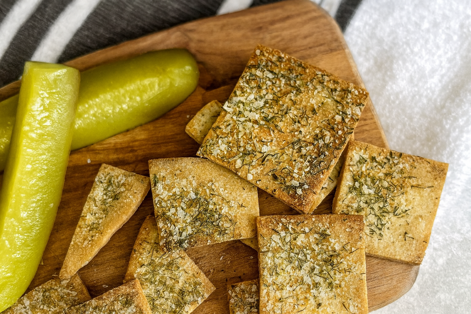 Dill Pickle Pita Chips