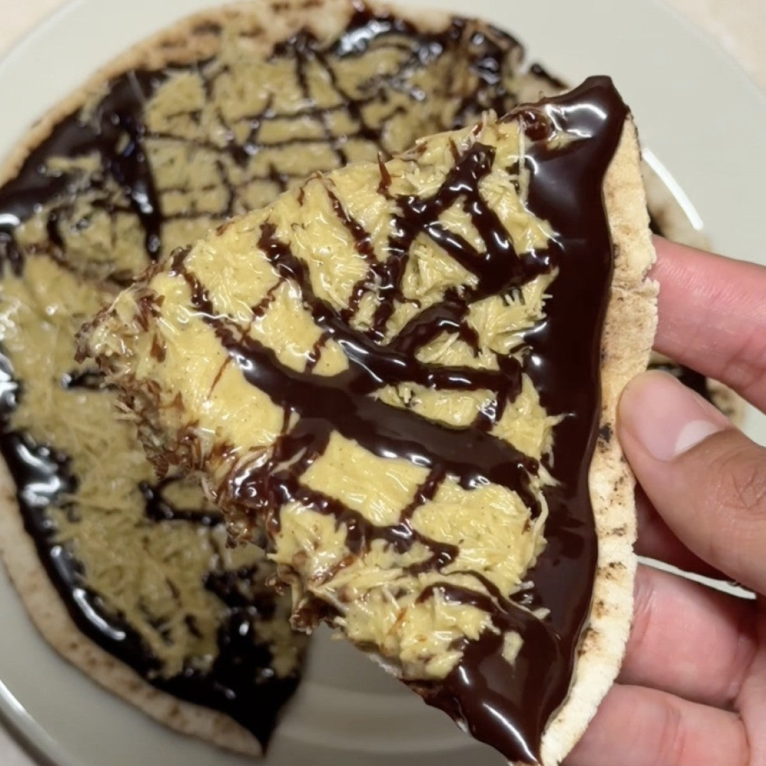 Easy Dubai Chocolate Pizza