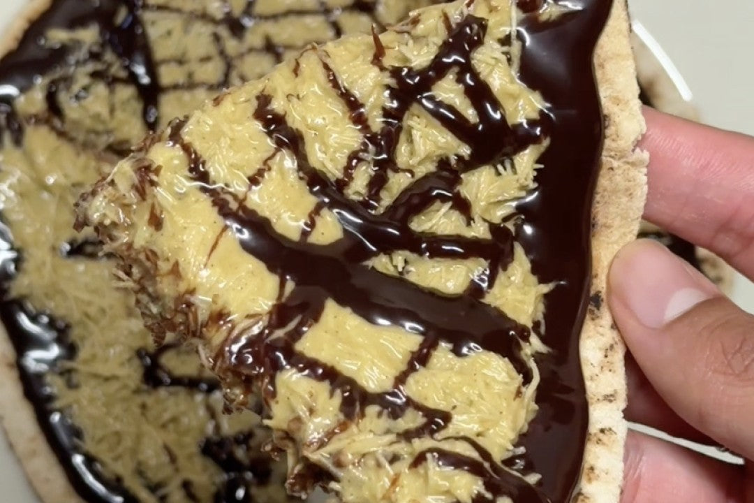 Easy Dubai Chocolate Pizza