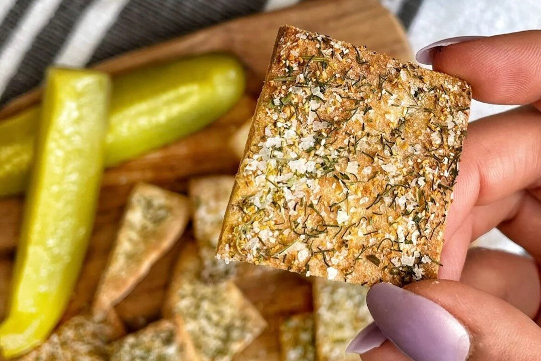 Dill Pickle Pita Chips