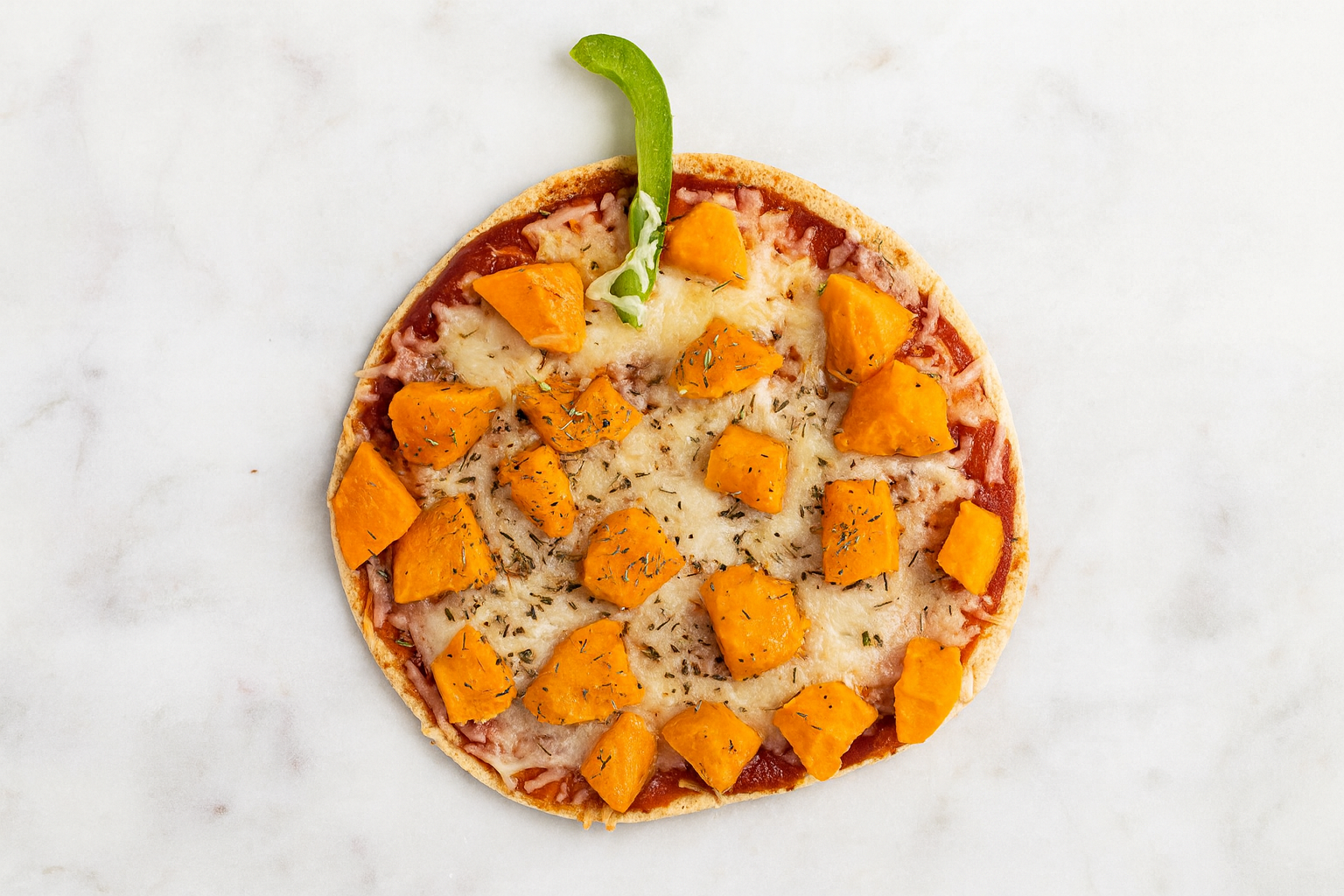 Butternut Squash Pita Pizza