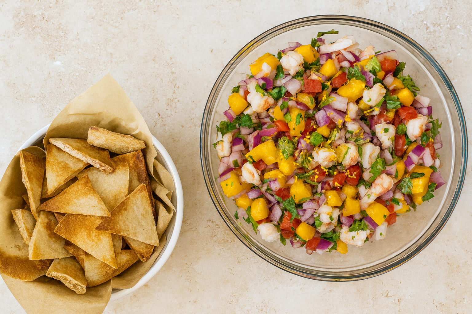 Shrimp Mango Salsa