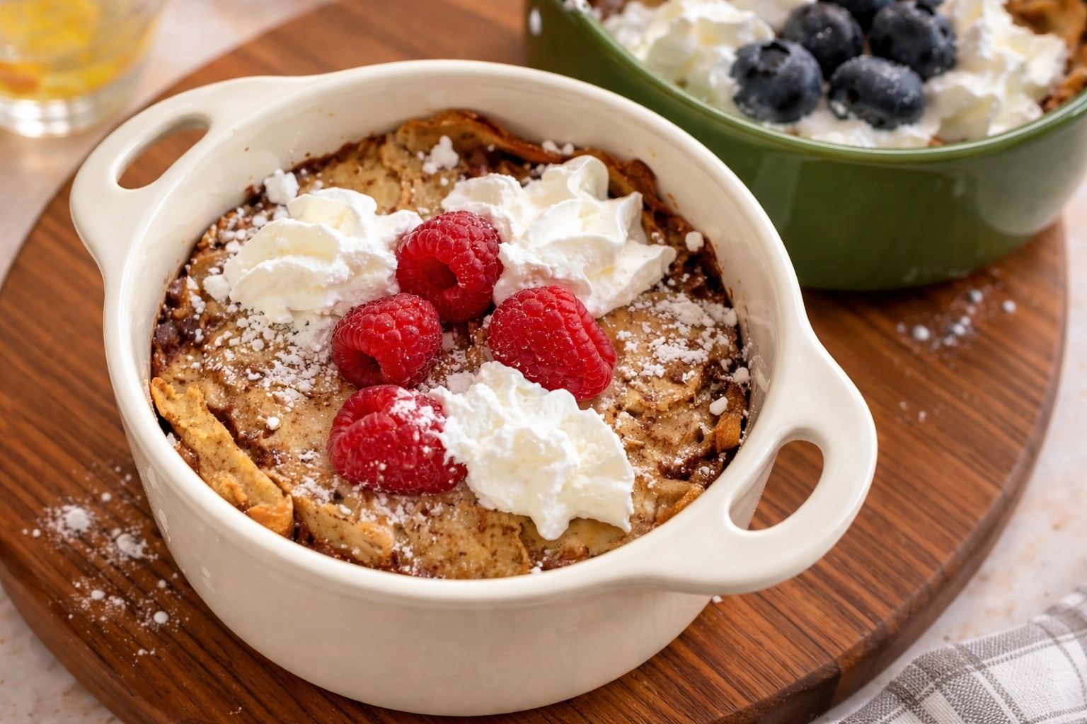 Traditional Pita Bread Pudding