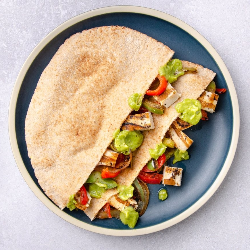 Chicken Fajita Pitas