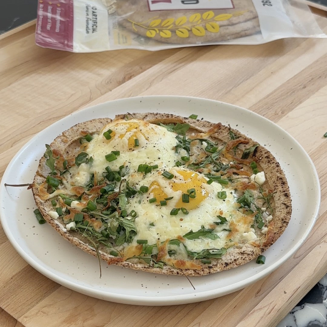 Pita, Feta, and Eggs