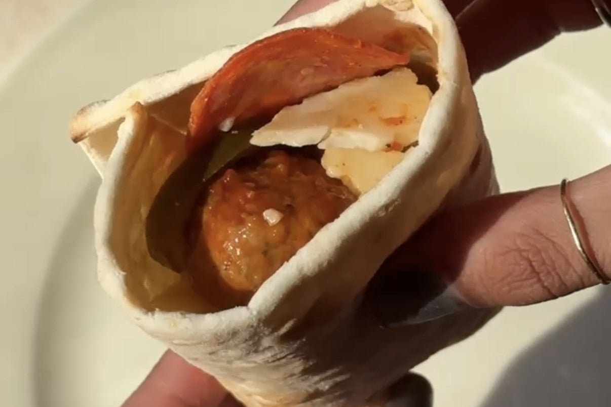 Subway Meatball Flatbread Dupe