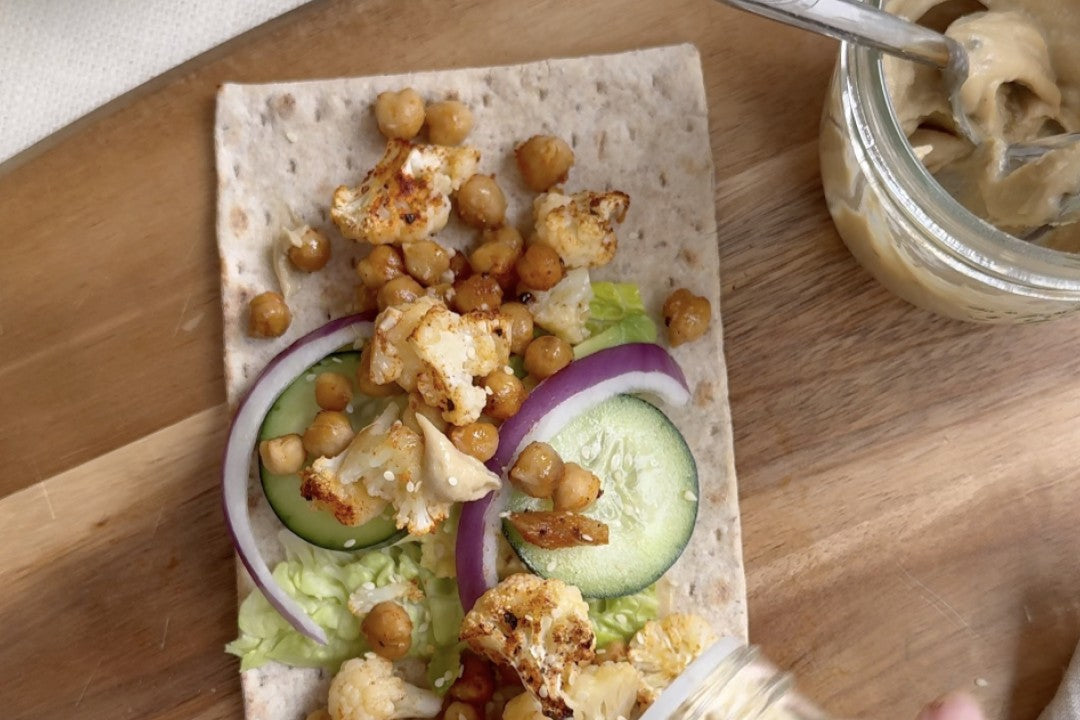 Nourish Foldover with Cauliflower & Chickpeas