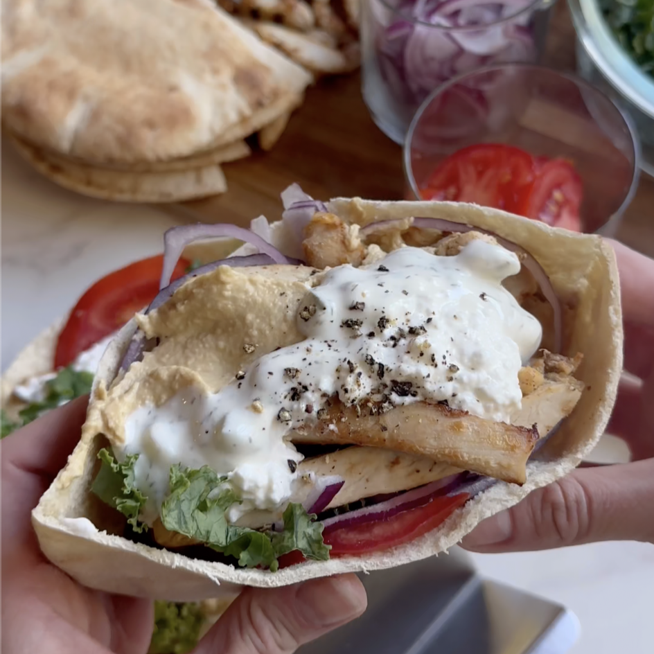Greek-Style Pita Pockets