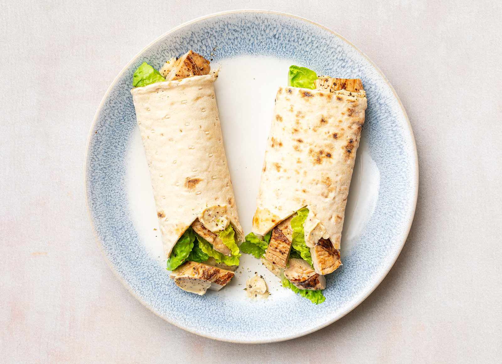 Chicken Breast Lavash Wrap