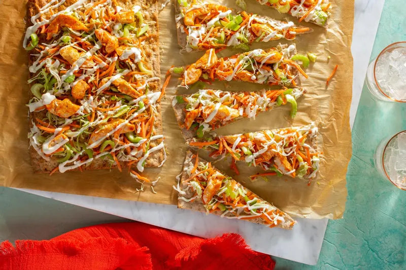 Buffalo Chicken Flatbreads