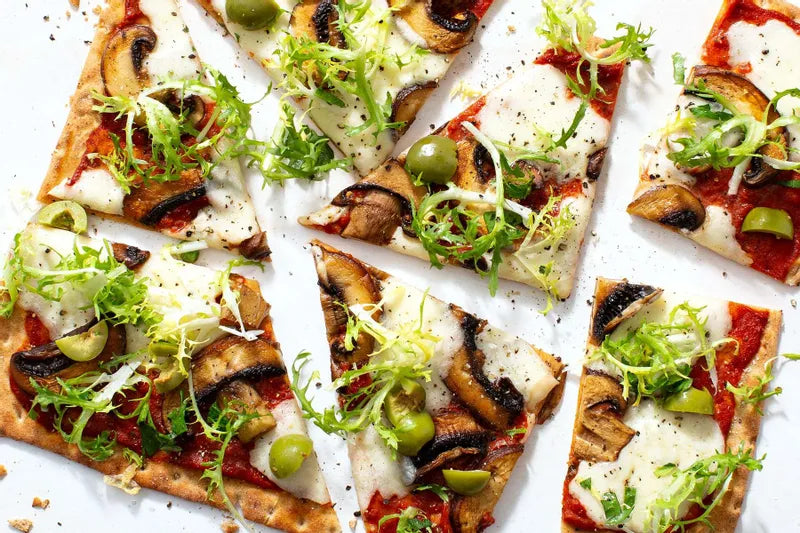 Spicy Funghi Flatbreads